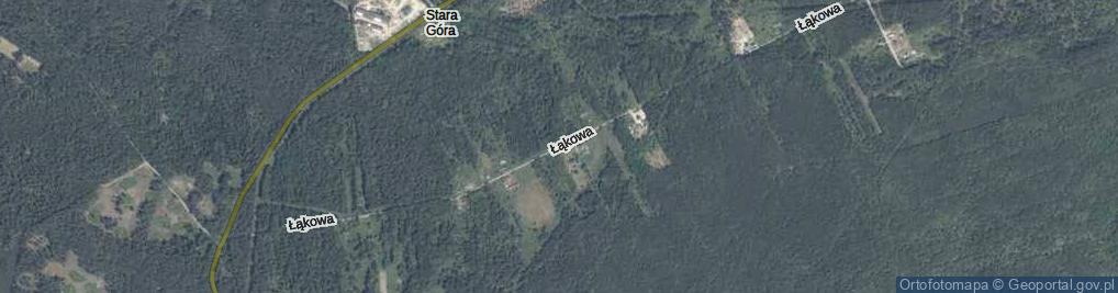 Zdjęcie satelitarne Łąkowa ul.